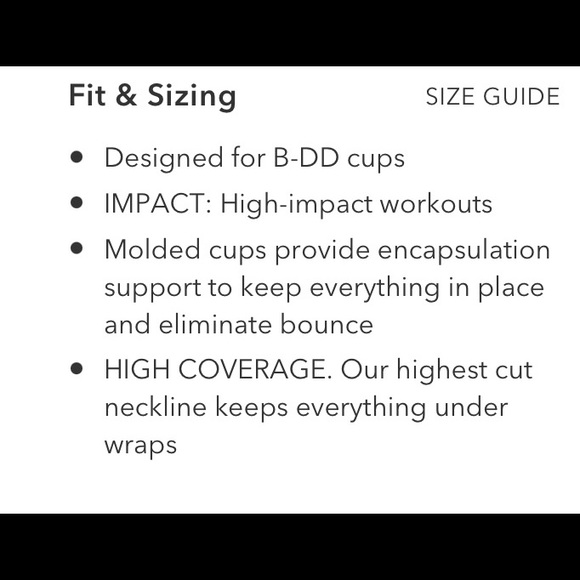 Set of 2 ATHLETA Advance bras 36D - Picture 7 of 7